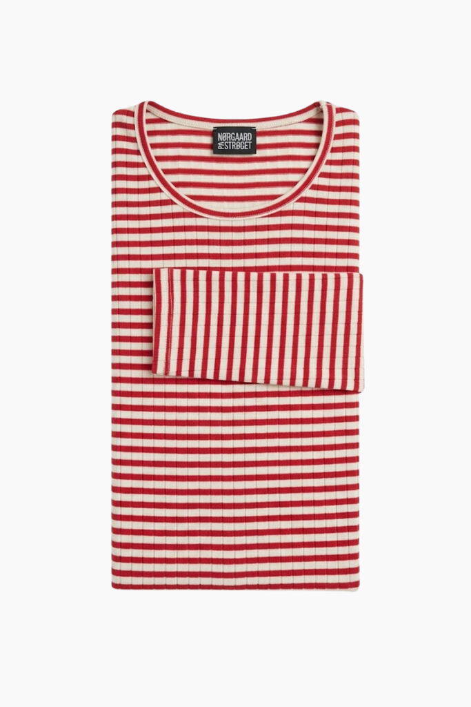 101 NPS Stripes - Red/Ecru - Nørgaard på Strøget