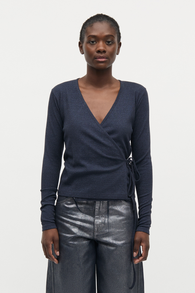 2x2 Lurex Susi LS Top - Parisian Night - Mads Nørgaard