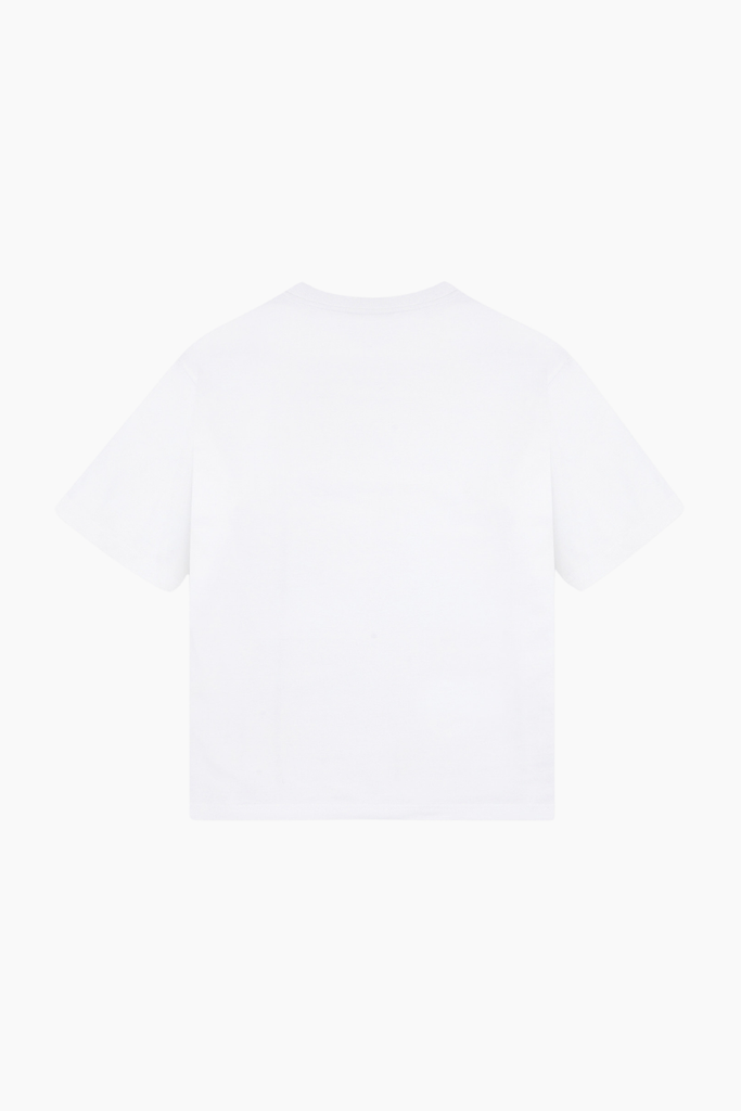 AW26 Logo Box Fit - White - Bareen