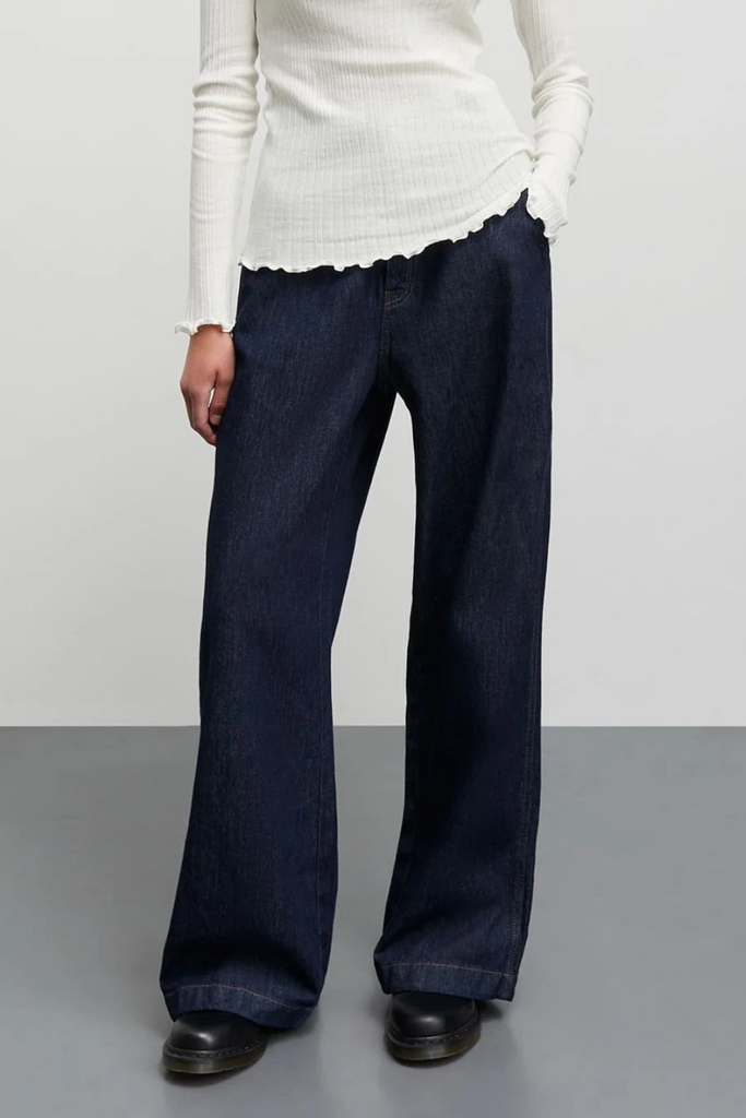 Air Denim Sotem Pants - Dark Blue Denim - Mads Nørgaard