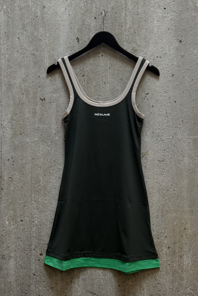 AlbaRS Dress - Multi Green - Résumé