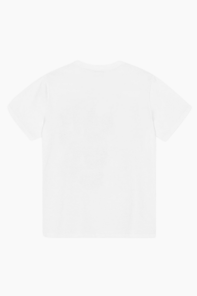 Basic Cotton Jersey Animals Relaxed T-Shirt T4237 - Bright White - GANNI