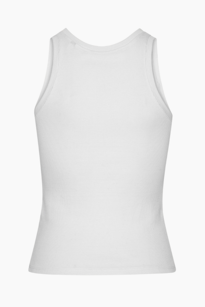 Basic Tank Top - Bright White - Rotate