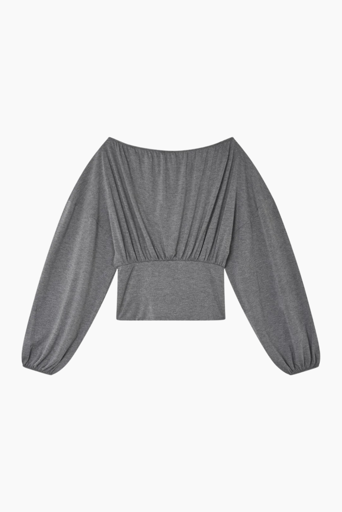 Beate Top - Grey - Silfen Studio
