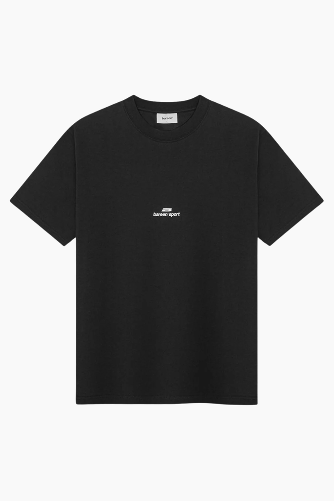 Box Fit Athletic Tee - Black - Bareen