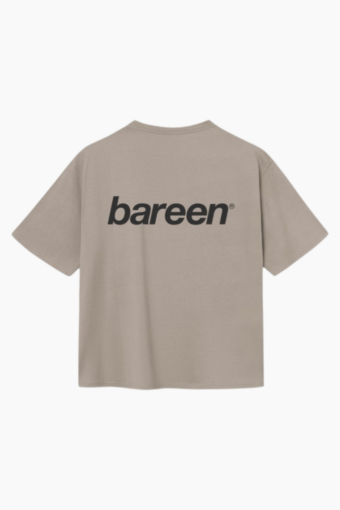 Box Fit Heavy Logo - Clay - bareen