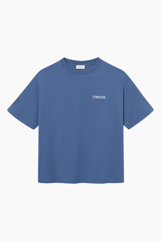 Box Fit T-Shirt Sports Network - Medieval Blue - bareen