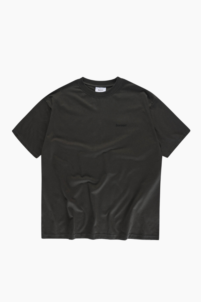 Box Fit T-shirt Logo - Vintage Black - bareen