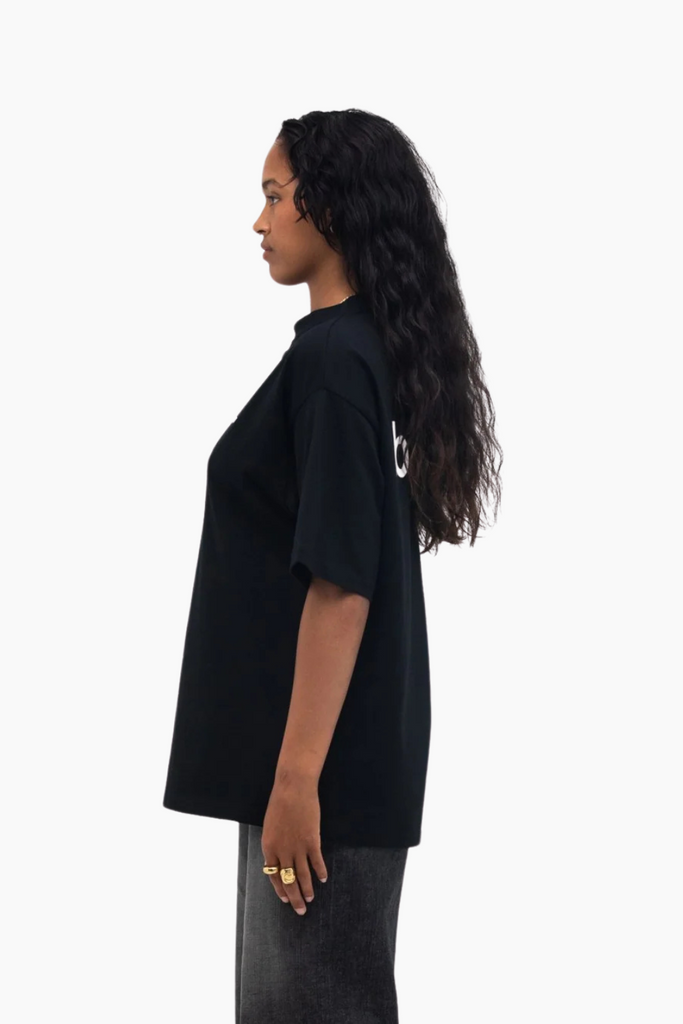 Box Fit Shirt Logo - Black - bareen