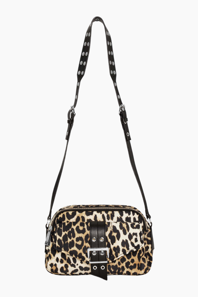 Bucky Camera Bag A6535 - Leopard - GANNI