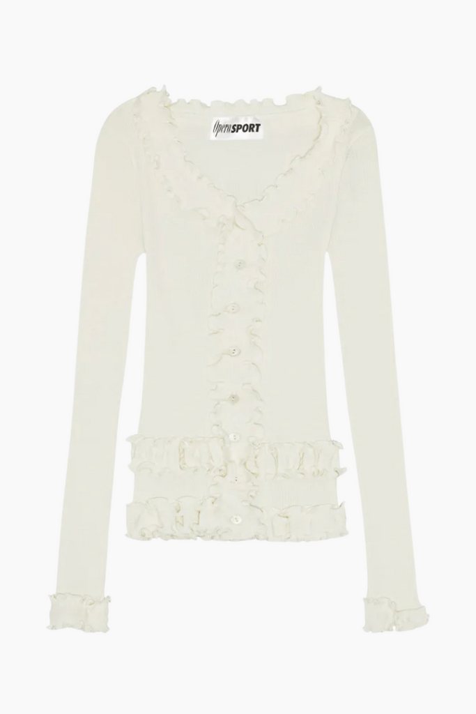 Caroline Seamless Top - White - OpéraSPORT