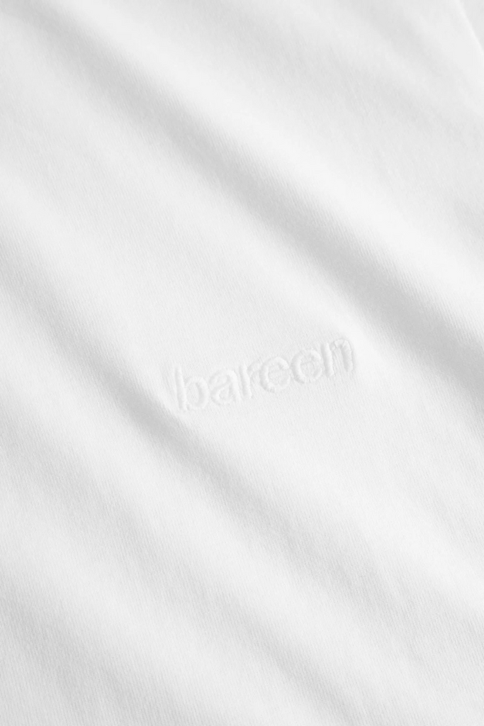 Classic Fit Tee Logo - White - bareen