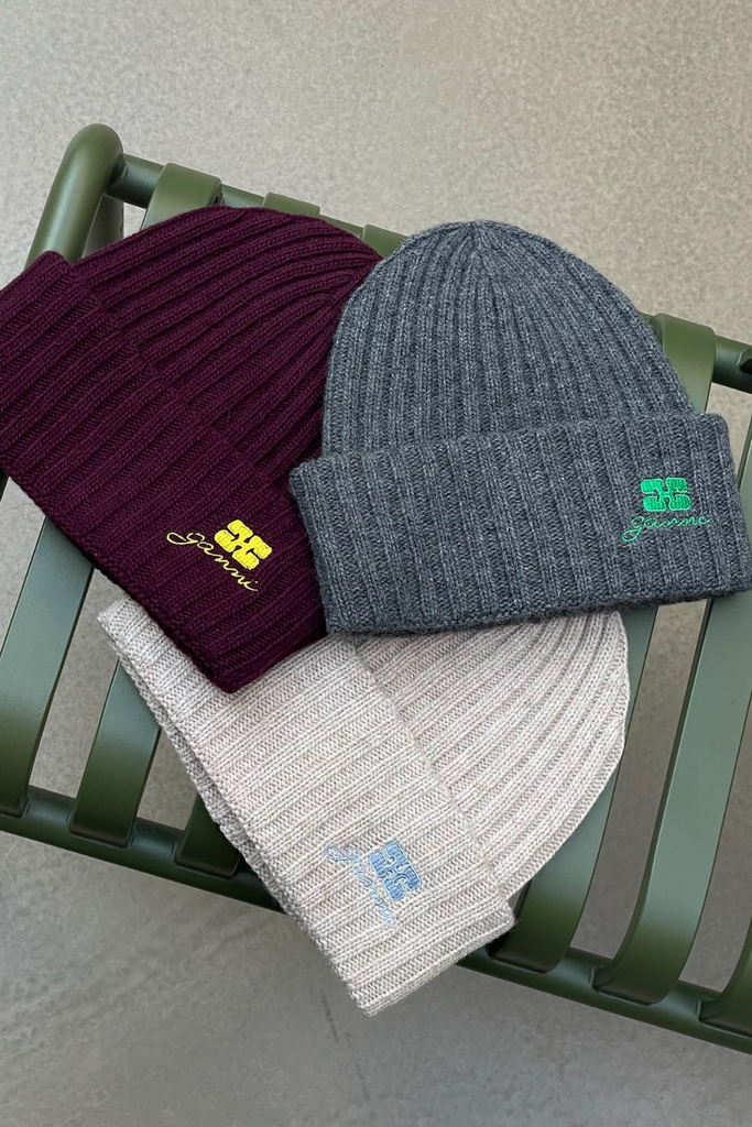 Core Future Wool Knit Bennie A6929 - Sand - GANNI