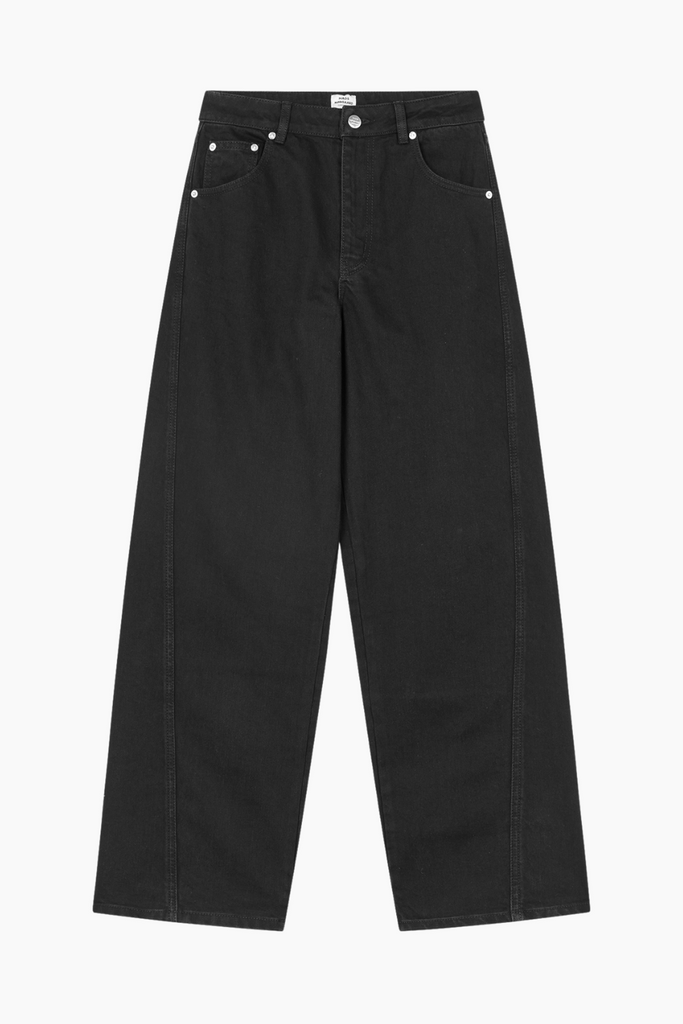 Dyed Denim Christel Jeans - Black - Mads Nørgaard