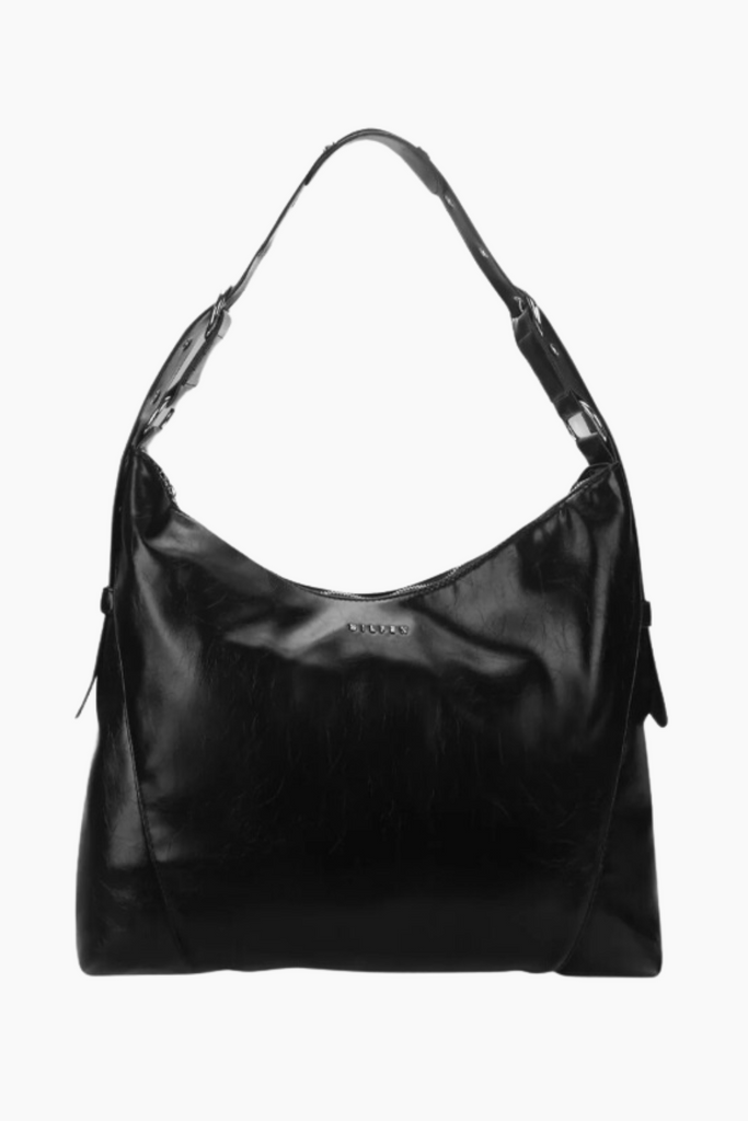 Ellie Crossbody Bag  - Black Shiny - Silfen Studio