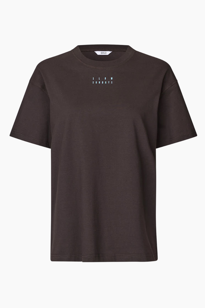 Enkulla SS Tee 5310 - Chocolate Sunday - Envii