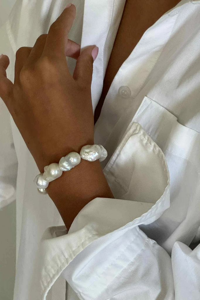 Exclusive Barok Bracelet - Forgyldt - Sorelle