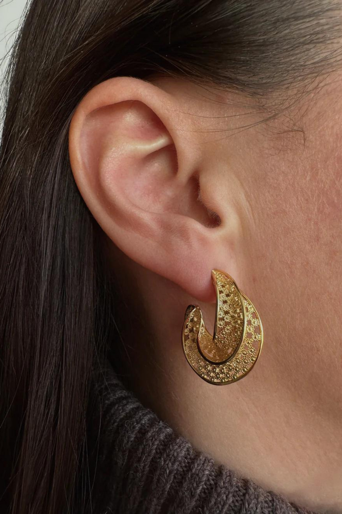 Filigran Afrika Grande Studs - Goldplated - Pico