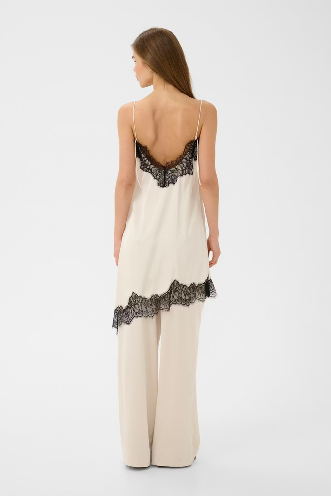 GZlalou Dress - Birch/White - Gestuz