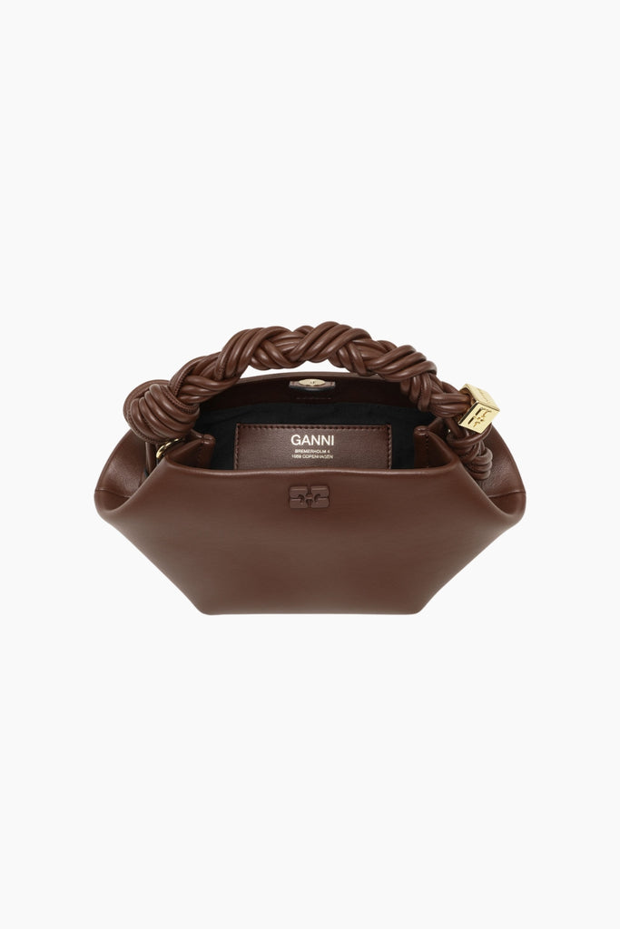 Ganni Bou Bag Mini A7280 - Chocolate Fondant - GANNI