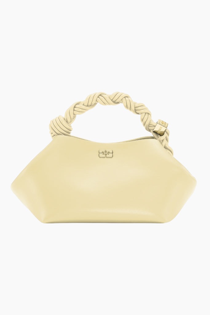Ganni Bou Bag Small B2100147 - Yellow Cream - GANNI