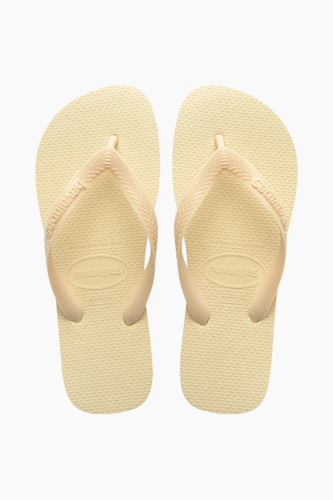 Havaianas Top Senses Flip Flops - Buttercream - Havaianas