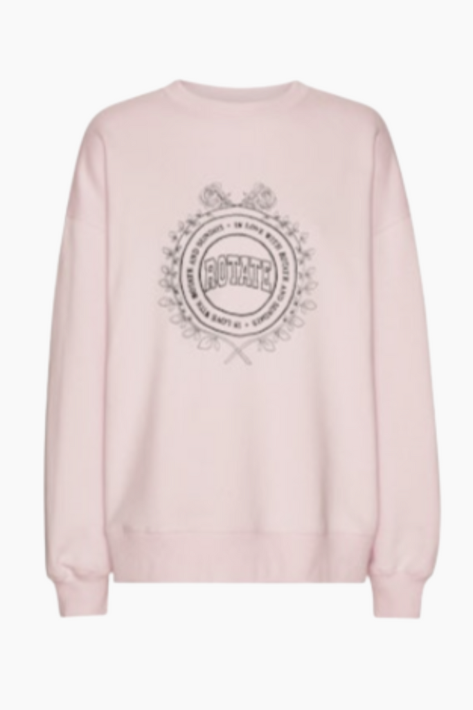 Heavy Sweat Crewneck - Ballerina - Rotate