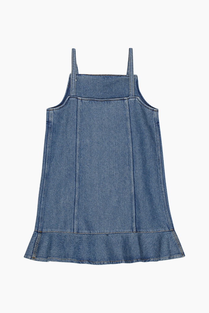 Heavy Denim Mini Dress J1584 - Tint Wash - GANNI