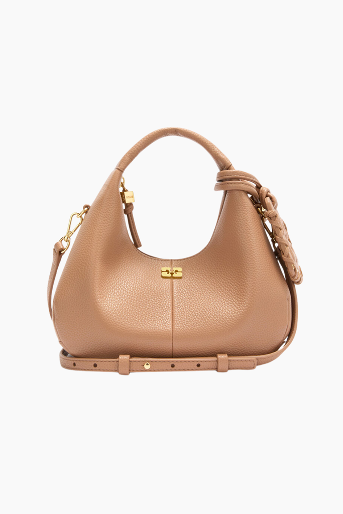 Hobo Mini Grained C1040004 - Tawny Birch - GANNI