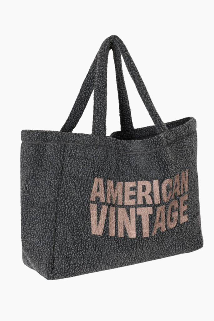Hoktown Totebag - Melange Charcoal - American Vintage
