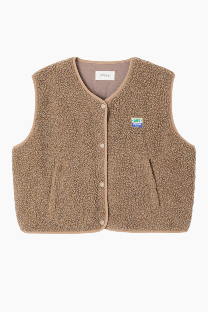 Hoktown Vest - Nutmeg Melange - American Vintage