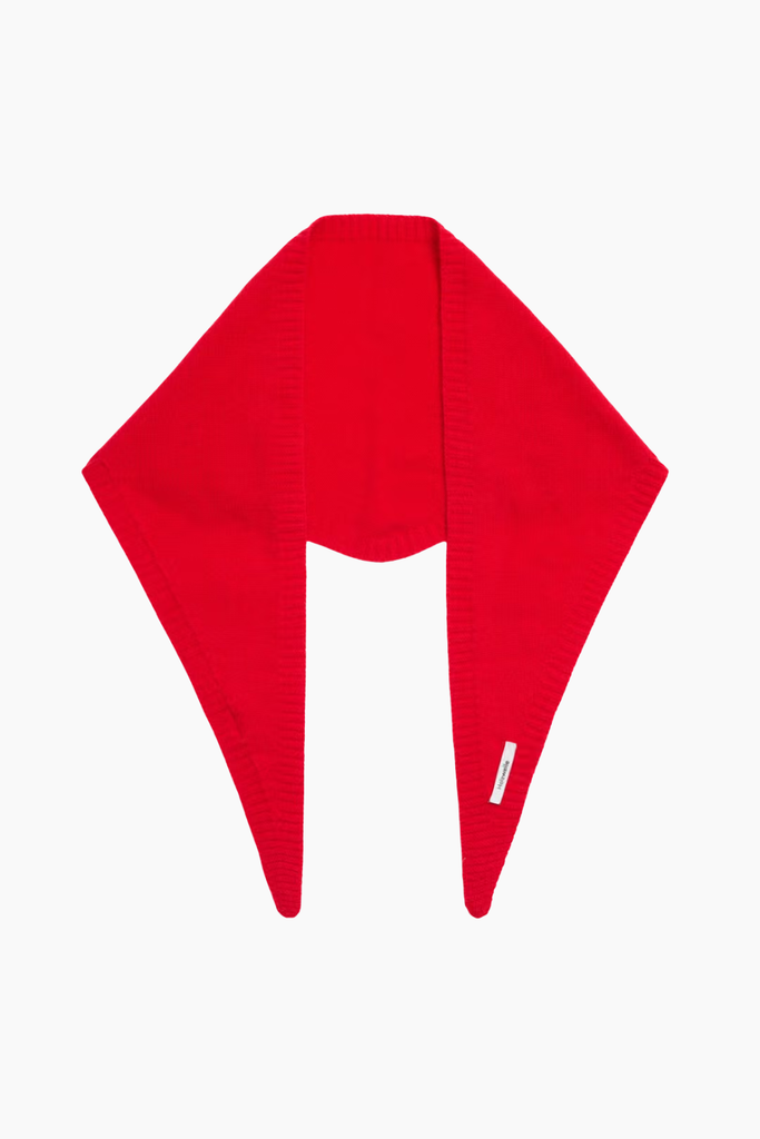 Isa Cashmere Scarf - Red - Holzweiler