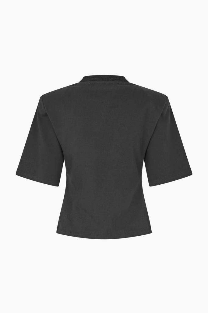 Lana Tee - Black - Oval Square