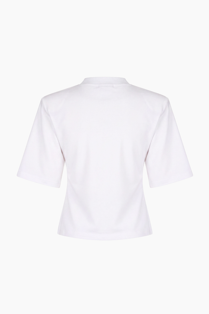 Lana Tee - White - Oval Square