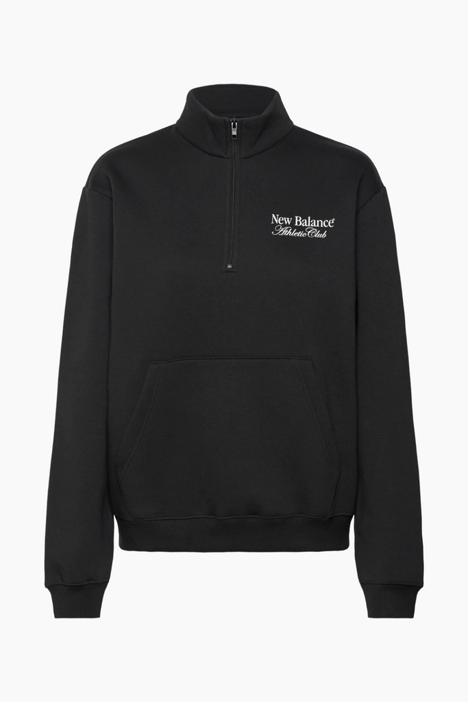 Linear Graphic Half Zip - Black - New Balance