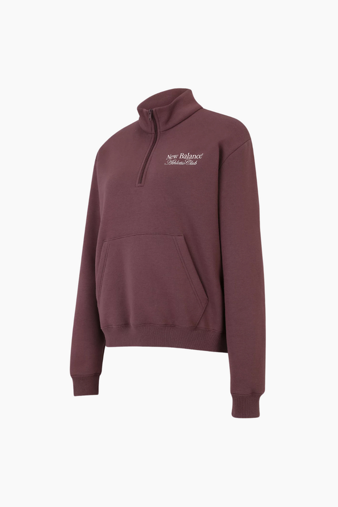 Linear Graphic Half Zip - Faded Plum - New Balance