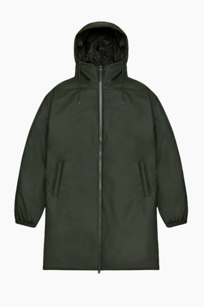 Lohja Longer Insulated Jacket W3T2 - Green - Rains