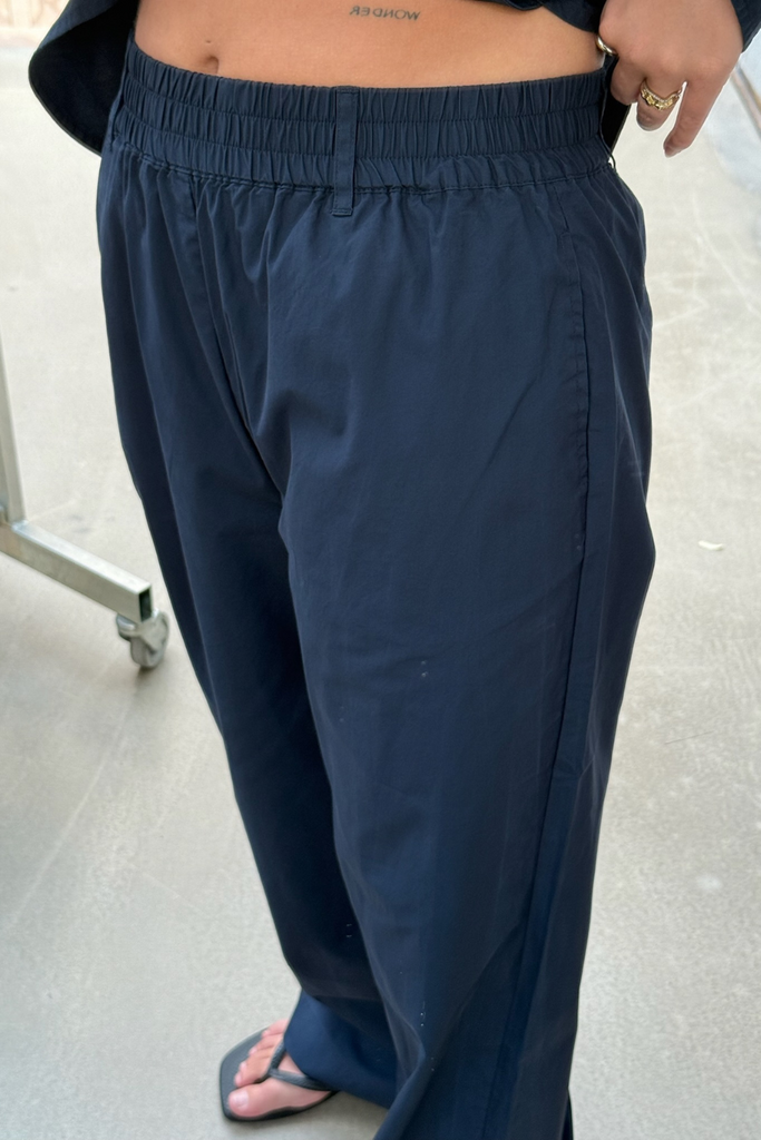 Long Pant - Navy - byQNTS