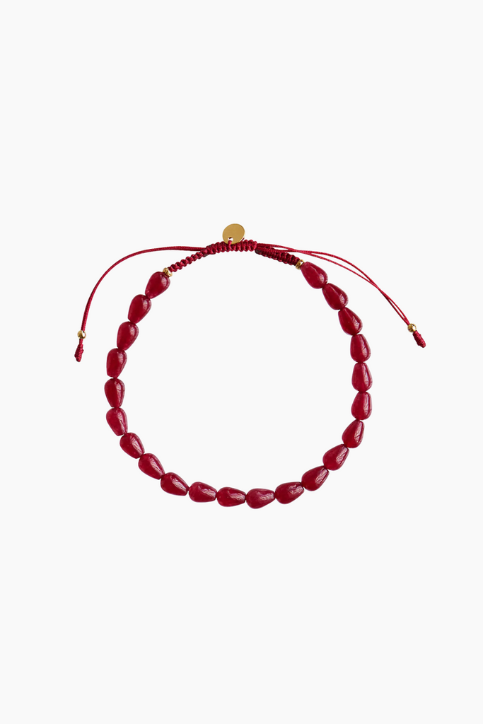 Love Drop Bracelet - Red - Stine A