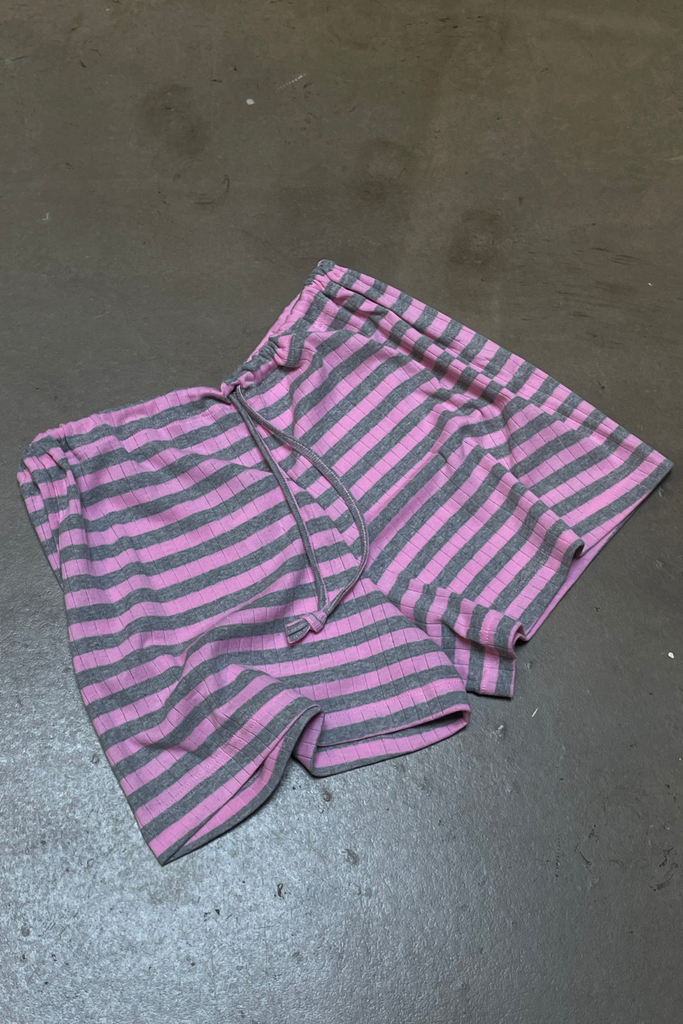 NPS Nova Shorts Broadway - Light Pink/Grey Melange - Nørgaard på Strøget