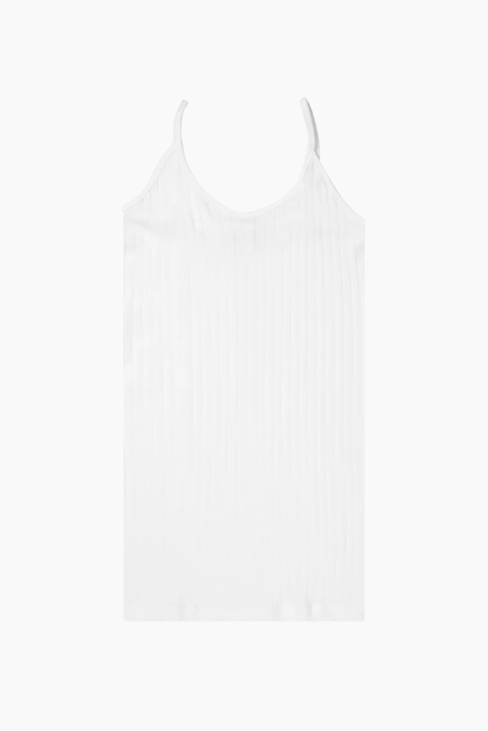 NPS Strap Top Solid Color - White - Nørgaard på Strøget