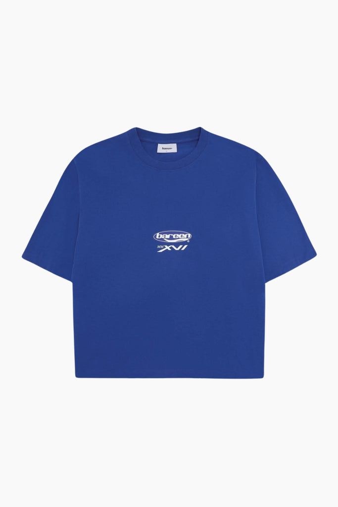 Oversized T-shirt MMXVI - Cobalt Blue - bareen