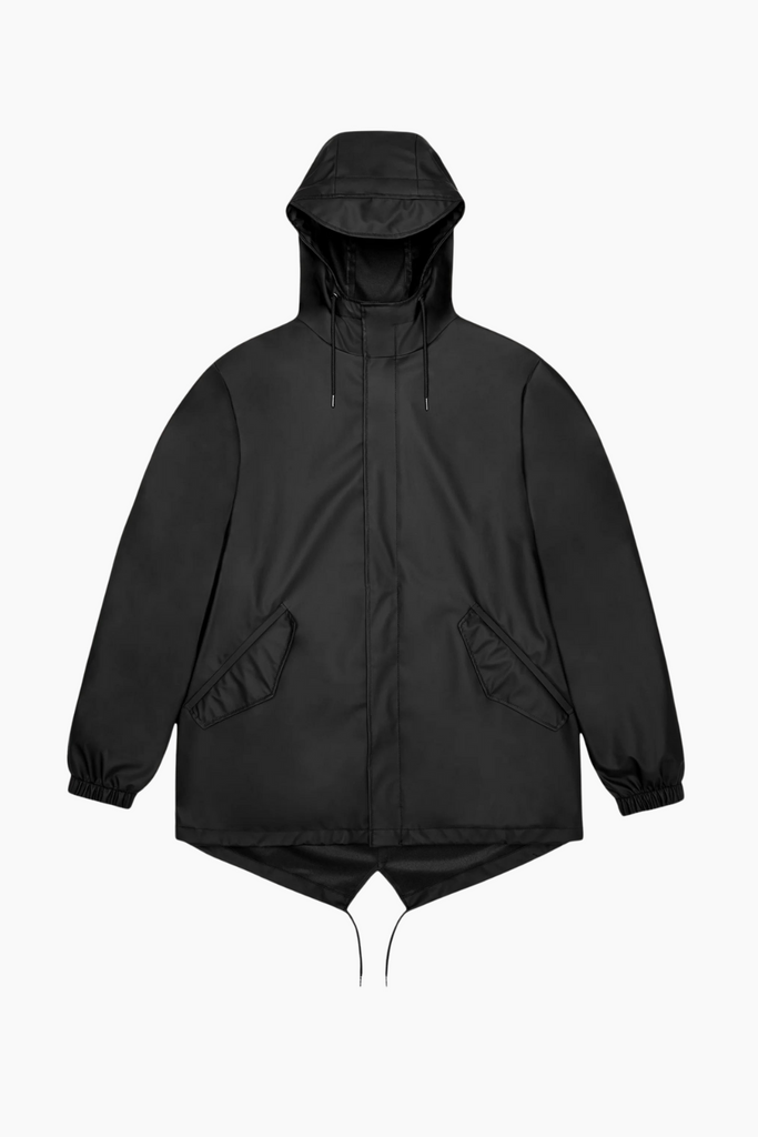 Fishtail Jacket W3 - Black - Rains