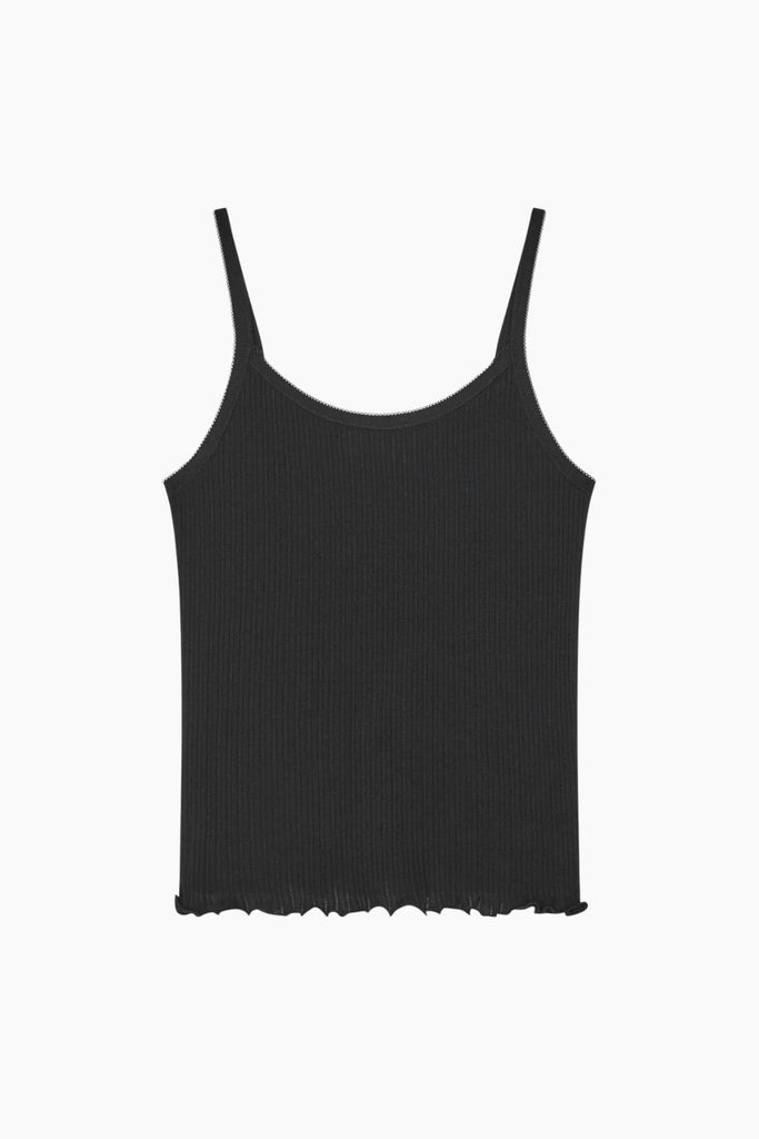 Pointella Trilla Top - Black - Mads Nørgaard