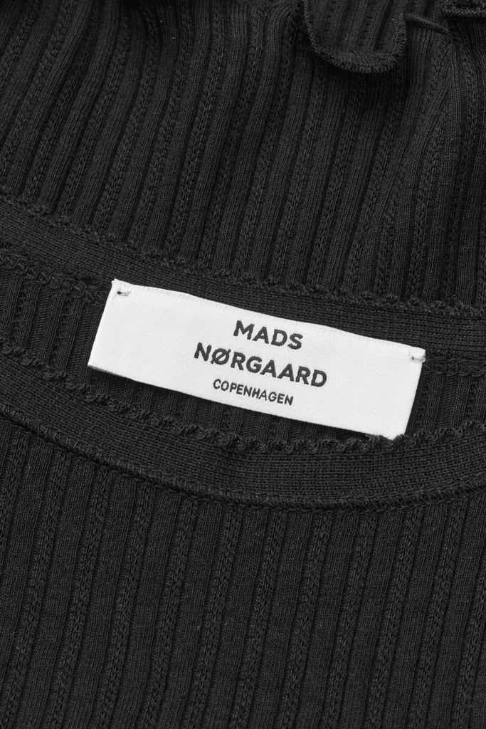 Pointella Trilla Top - Black - Mads Nørgaard