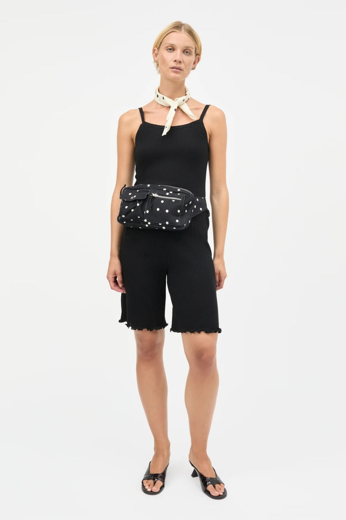 Pointella Trilla Top - Black - Mads Nørgaard