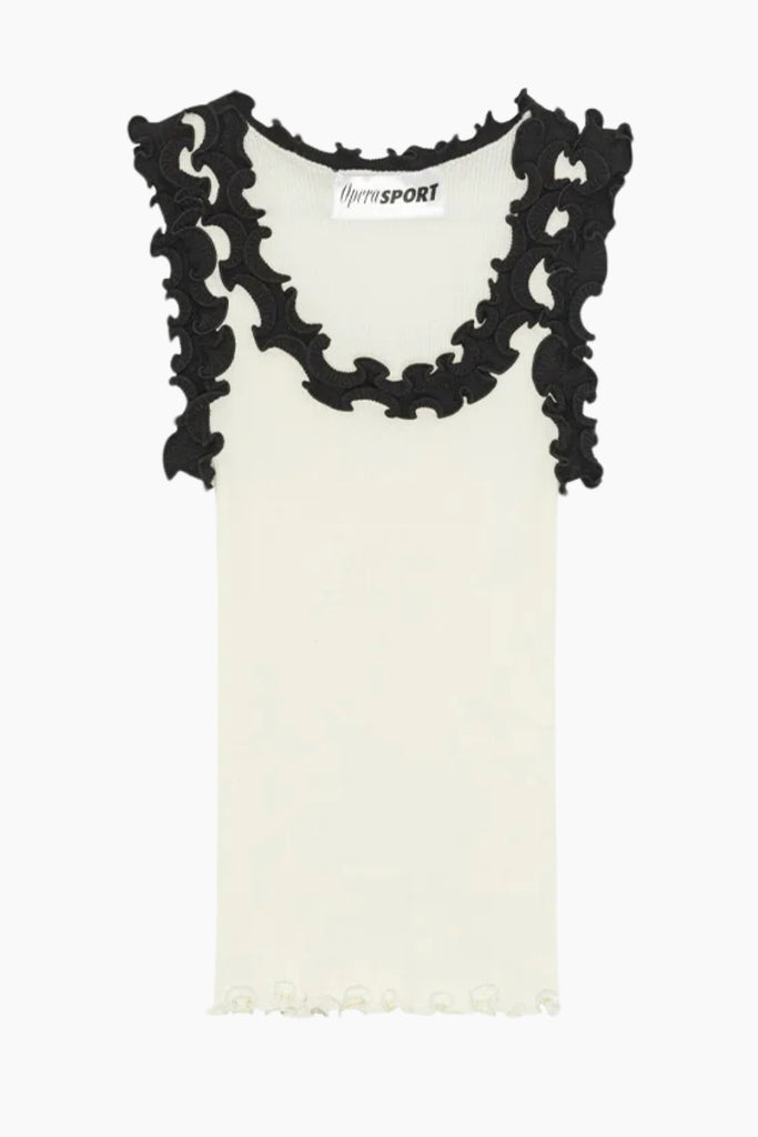 Rosalie Seamless Top - White - OpéraSPORT