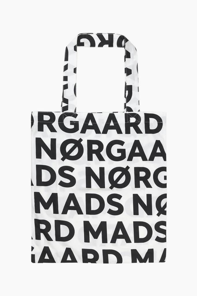 Sacky Atoma AOP Bag - Jet Black - Mads Nørgaard