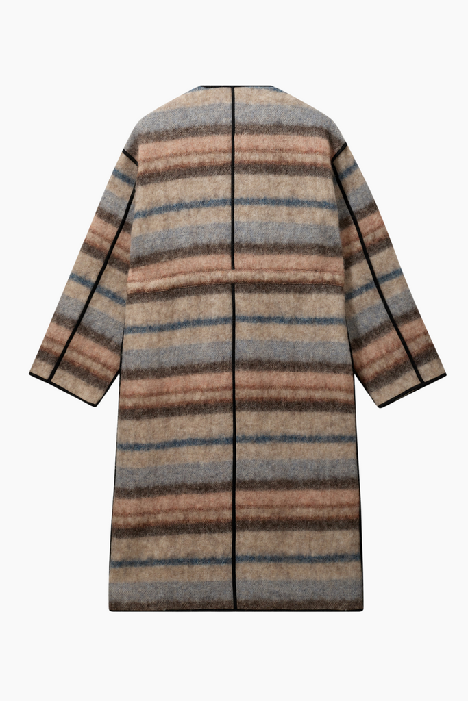 Sinsy Jacket - Creamy Grey Stripe - H2O Fagerholt