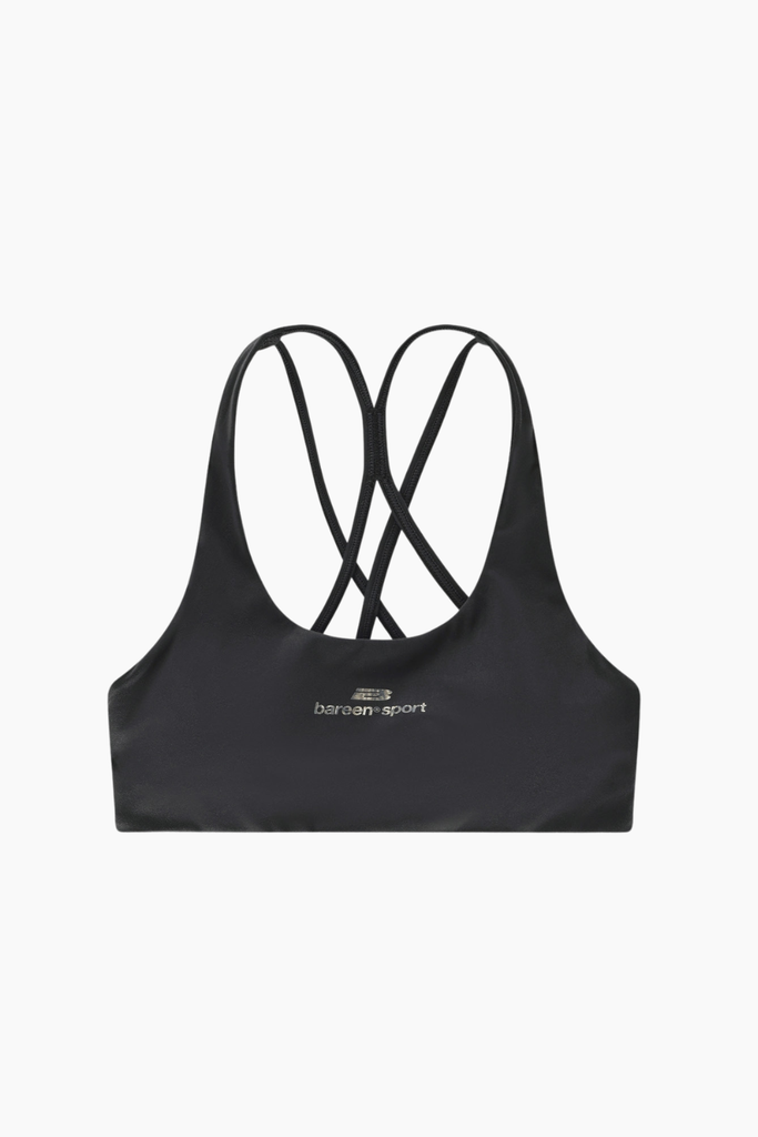Sports Bra - Black Onyx - bareen